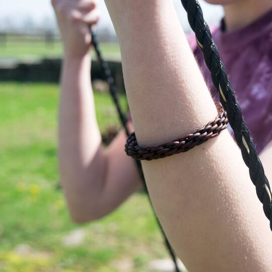 6 Pack: 2mm Mahogany Round Leather Cord by Bead Landing™